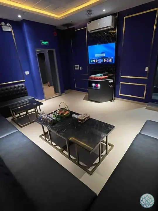 KTV 룸 내부