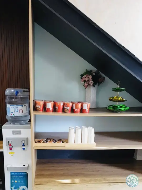 마사지 후 이용 가능한 대기실 휴게 공간